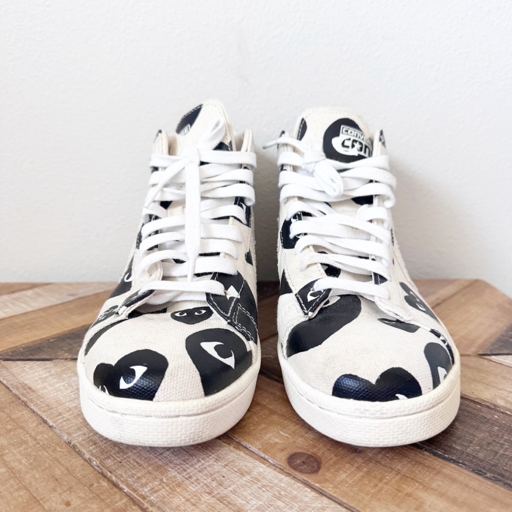Comme des Garcons Play x Converse hi-tops - Picture 7 of 11
